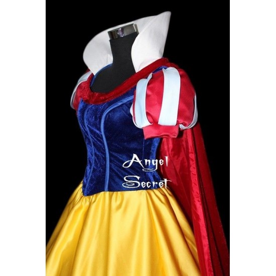 P134 COSPLAY Dress Princess snow white Costume tailor made kid adult GOWN
