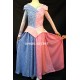 P740 sleeping beauty Cosplay Costume princesss women blue and pink