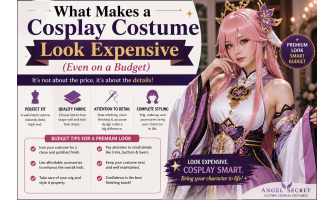 What Makes a Cosplay Costume Look Expensive (Even on a Budget)