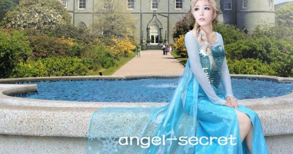 angel secret elsa costume