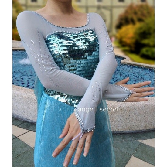3800S  Elsa  Costume Dress  with mat3 (fabric) upgrade to CL28