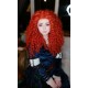 B160 Merida gown brave Movies Cosplay Costume dress brave 2012