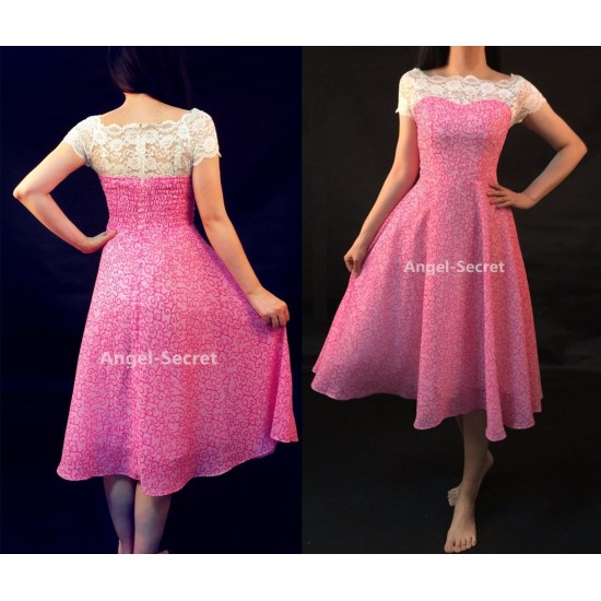 BM50 Aurora inspired dress disneybound sleeping beauty princess off shoulder SML