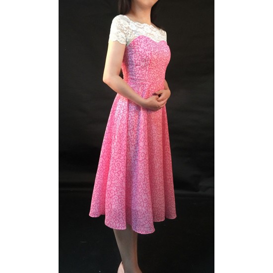 BM50 Aurora inspired dress disneybound sleeping beauty princess off shoulder SML