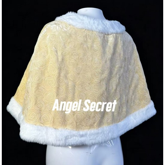 C206 Cosplay  New  Beauty and the Beast Belle Princess Cape 