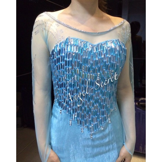 C737 Frozen Elsa Costume corset only