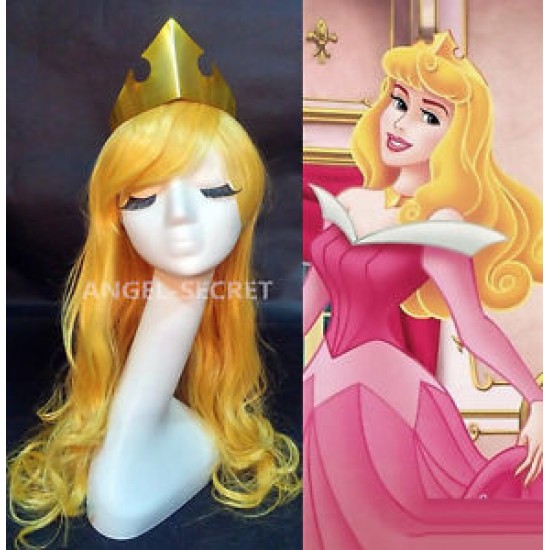 CR52 sleeping beauty crown Aurora princess cosplay women