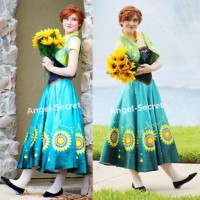 frozen fever dress anna