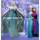 J737WC  FrozenElsa Cosplay Costume without cape