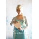 J789wc Movies Frozen Snow Queen Elsa Cosplay Costume iridescent dress tailor without cape