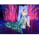 J888  women Elsa Cosplay Costumes