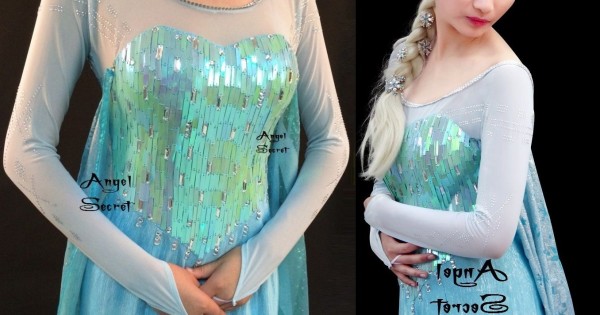 Angel secret 2025 elsa costume