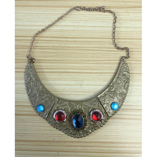 JL01 jasmine new headband and necklace gold cosplay accessories