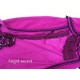 MAT48  Anna cape cloak burgundy pink 4 meter long DIY craft