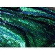 MAT49 iridescent Green mesh Fabric