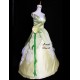 P123  Princess and Frog Tiana Costume 