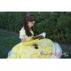 P132 COSPLAY beauty and beast princess belle Costume tailor made kid adult GOWN