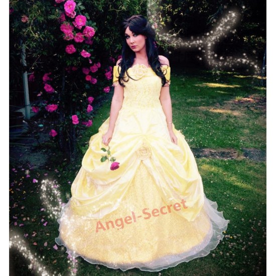 belle dress adult