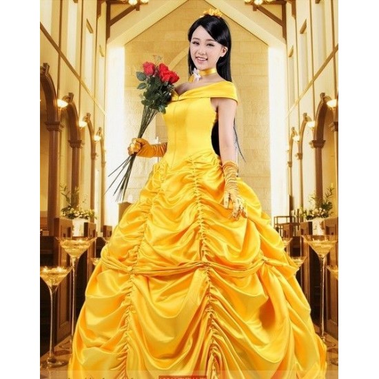 Beauty and the shop beast princess dress