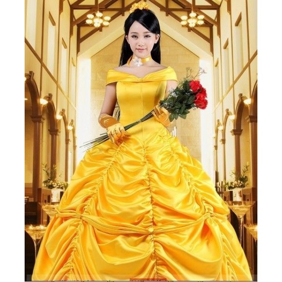 Belle - Beauty and the Beast - Princess - Costume - Adult - 