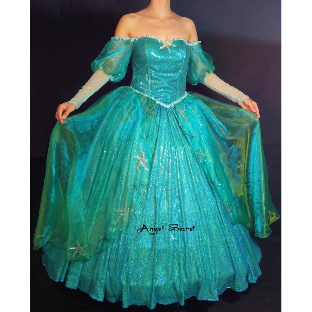 ariel inspired gown