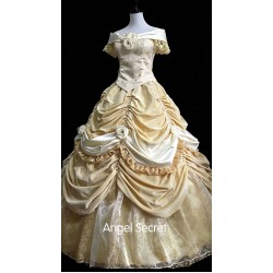 P207 New Belle Ball Gown Cosplay Costume Inspired by Beauty and the Beast