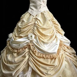 P207 New Belle Ball Gown Cosplay Costume Inspired by Beauty and the Beast