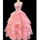 P228 Wicked Cosplay Dress Pink Glinda Cosplay Gown