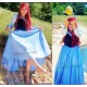 P245 COSPLAY kiss the girl Ariel Princess little mermaid women costume with bow