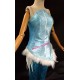 P256 periwinkle costume corset feather and pants SISTER OF TINKERBELL FAIRY blue