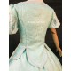 P285 Movies Cosplay Costume movie teal Ariel princess dress with sequins green