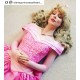 P340 COSPLAY Dress Princess sleeping beauty pink Costume Aurora women adult park