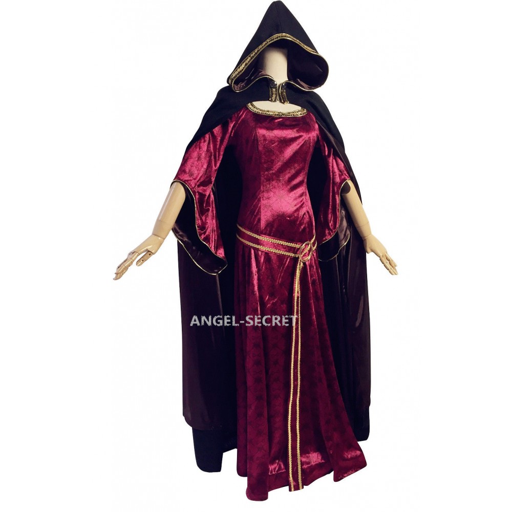 P344 Mother Gothel Rapunzel Tangled PRINCESS PARTY COSPLAY COSTUME ...