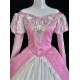 P375 Ariel mermaid Cosplay Costume Dress tailor made women princess pink gown