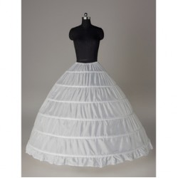 S2  6 hoop bone bridal wedding gown dress petticoat 