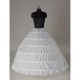 S2  6 hoop bone bridal wedding gown dress petticoat 