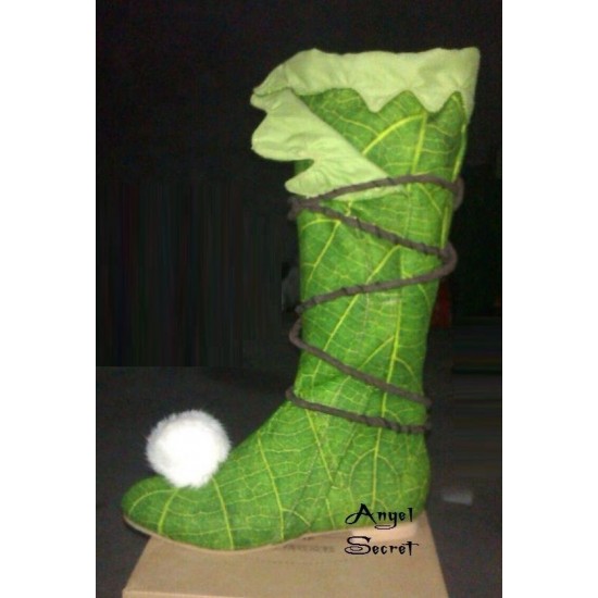 TBS01 Tinkerbell boots costume shoes