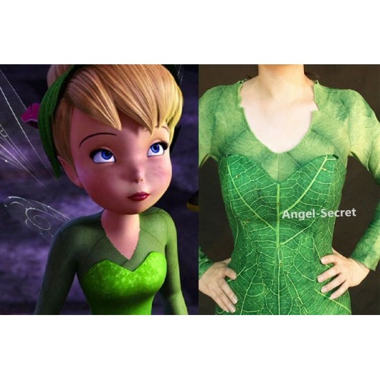 TOP26 Tinkerbell shirt of p456 long sleeves with open to place wings