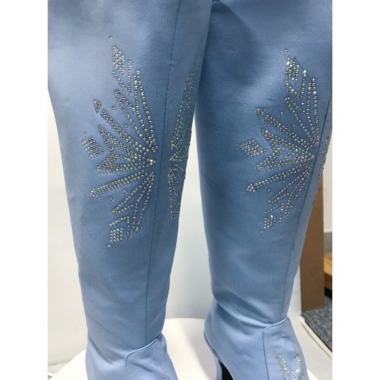 c886 Frozen2 Elsa dress costume new rhinestone version (just jacket and the belt only)