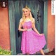 BM50 Aurora inspired dress disneybound sleeping beauty princess off shoulder SML