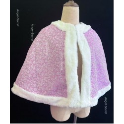 c255 Rapunzel pink cape