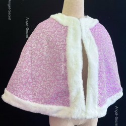c255 Rapunzel pink cape