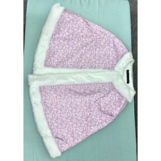 c255 Rapunzel pink cape