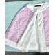 c255 Rapunzel pink cape