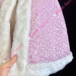 c255 Rapunzel pink cape