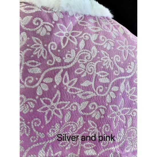 c255 Rapunzel pink cape