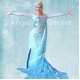 J888  women Elsa Cosplay Costumes