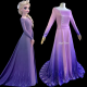j901 Frozen2 Elsa dress costume printing version