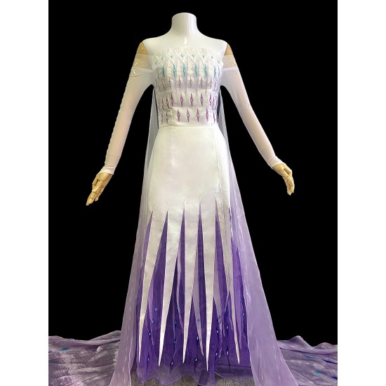 J908 Frozen2 women Elsa dress costume show yourself five spirit 