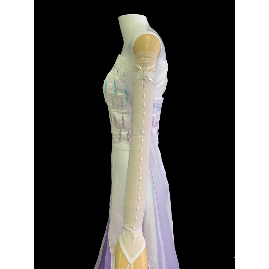 J908 Frozen2 women Elsa dress costume show yourself five spirit 